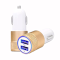 Miniatyrbillede 1 af 4: Lighteroplader - Oppo - A11X - USB Dobbeltporte - Ultra Hurtig - 12-24V Guld Guld