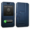 Miniatyrbillede 2 af 4: Folio Case Cover - PH26® - Lumia 640 LTE - PU læder - Blå - Magnetisk Blå