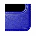Miniatyrbillede 3 af 4: Extra Slim Case - BLÅ - Samsung Galaxy A70 - Imiteret læder - Semi-stiv - Magnetisk Blå