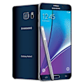 Miniatyrbillede 4 af 4: Etui til Samsung Galaxy Note 5 Extra Slim X2 Windows i kvalitets øko læder med magnetisk lukning og synlige syninger -