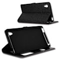 Miniatyrbild 2 av 3: Svart Folio Cover Case för HTC 630 By Ph26®