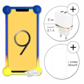 Pikkukuva 1 / 4: Coque bumper - V-Mobile - S9 (2019) - Antishokk - Monivärinen - Silikoni Flerfärgad