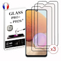 Miniatyrbild 1 av 4: Paket med 3 HELA skyddsfilmer för Samsung Galaxy A32 i ultrabeständigt härdat glas (maximal hårdhet) Vit