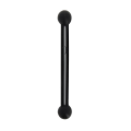 Pikkukuva 4 / 4: LG Optimus L9 2 musta silikoonista valmistettu iskunvaimennusbumperkuori, laatu by PH26®