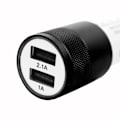 Miniatyrbillede 3 af 4: Lighteroplader - Cubot - X20 - Dobbeltporte - Ultra Hurtig - 12-24V Svart