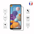 Miniatyrbild 3 av 4: Pack 3 HELA skyddsfilmer för Samsung Galaxy A21 i ultrabeständigt härdat glas (Maximal hårdhet) Vit