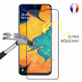 Miniatyrbillede 2 af 4: FULD beskyttelsesfilm til Samsung Galaxy A40s i ultra-resistent hærdet glas (maksimal hårdhed) Vit