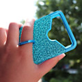 Miniatyrbillede 4 af 4: Bagside - Logicom - Le Prime - Silikone gel - Diamant rhinestone effekt - Selfie ring