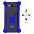 Miniatyrbillede 2 af 4: Coque bumper - Logicom - Le Hola - Antichoc - Silikone - Ultra holdbar Blå