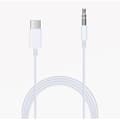 Miniatyrbillede 1 af 3: USB Type-C Adapterkabel - PH26 - til Xiaomi Redmi 10 2022 - Jack 3,5mm - Plug and Play - Kvalitetslyd Vit