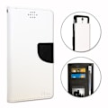 Miniatyrbild 1 av 4: Samsung Galaxy S8 Vitkinne i vit texturerat läder med kortfack av PH26®