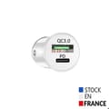 Pikkukuva 5 / 5: Autolaite - Oppo - A20 - 30W - USB Type C - 2 Porttia - Nopea Lataus