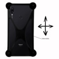Miniatyrbillede 2 af 4: Super Pack sort stødsikker kofanger etui i kvalitets silikone til Xiaomi Redmi Note 7 med en netoplader, ultrahurtig 2x USB