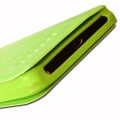 Miniatyrbild 4 av 4: Super Pack Cover för Asus Zenfone Max (M2) Extra Slim 2 Eco-läderfönster + 2 högtransparens skyddsglasögon GRÖNA