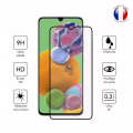 Miniatyrbillede 3 af 4: Pakke med 2 FULD beskyttelsesfilm til Samsung Galaxy A90 i ultra-resistent hærdet glas (maksimal hårdhed) Vit