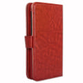 Pikkukuva 3 / 4: Etui housse folio - Sharp - Aquos Sense4 - Eko-nahka - Ruskea - Magneett closure kastanj