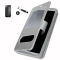 Miniatyrbillede 1 af 4: POLAROID PHANTOM 5 V2 super PACK premuim Silver Folio etui med PU-vinduer + miniskærm touch stylus + hærdet glas 9H hårdhed, Ul...
