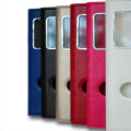 Miniatyrbillede 3 af 4: Guld Folio Cover Case til LOGICOM L-ITE 502 By Ph26®