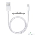 Pikkukuva 3 / 4: USB Type C -kaapeli UMIDIGI G100:lle - nopea lataus/synkronointi tiedonsiirto - 1 metrin kaapeli