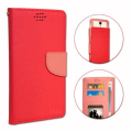 Miniatyrbild 1 av 4: Etui Housse folio - PH26® - Optimus L7 P700 - Fuchsia - Texturerat konstläder - Magnetisk Fuschia