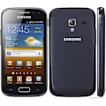 Miniatyrbild 4 av 4: Housse Folio - PH26® - Samsung Galaxy ACE 2 I8160 - Syntetiskt läder - Svart - Magnetisk Svart