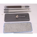 Miniatyrbild 4 av 4: Platt mopp mikrofiber vridsystem Röd Cenocco CC9077-RD