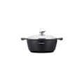 Miniatyrbild 1 av 6: Marmitt med non-stick marmor effekt - D 32 cm - Svart