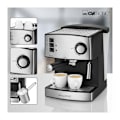 Miniatyrbild 4 av 6: Espressomaskin - CLATRONIC - ES 3643 - 15 bar - Malet kaffe - Rostfritt stål Grå