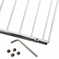 Miniatyrbild 3 av 6: Herzberg HG-03213: Universell ugnsgrill & justerbart underläggsställ