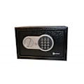 Miniatyrbild 4 av 4: Herzberg HG03855 Dubbelbult stål digitalt elektroniskt kassaskåp Svart
