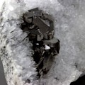 Miniatyrbillede 4 af 4: Sten og mineraler. Sphalerit + Kvarts. 353,1 ct. Krushev dol mine, Madan, Bulgarien.