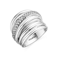 Pikkukuva 1 / 3: Sormus - Luxenter - Aslor - Hopea 925 - Zirkoni - Rhodium-pinnoitettu pengar 12