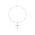 Miniatyrbillede 2 af 4: Collier - Luxenter - Buteo - Guld 18k - Glitrende zirkonium - 42 cm
