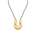Miniatyrbillede 1 af 3: "Collier - Luxenter - Yilao - Or 18k - Forgyldt - Guld"
