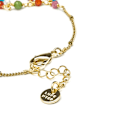 Miniatyrbillede 4 af 6: Armbånd - Luxenter - Wyrm - Multifarvet krystal - 18K guld - 16cm + 3cm forlængelse Flerfärgad