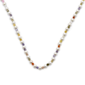 Miniatyrbild 1 av 6: Collier - Luxenter - Amio - Gult 18K - Multifärgad kristall - 40 cm + 3 cm förlängning Flerfärgad
