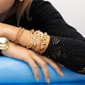 Miniatyrbillede 4 af 4: Chouchou - Luxenter - Niloc - Metallegeme - 18 karat guld - Elastisk Gult guld