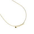 Miniatyrbillede 4 af 4: Collier - Luxenter - Otli - Argent 925 - Flerfarvede zirkoner - 18k guld Flerfärgad