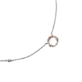 Miniatyrbillede 3 af 4: Collier Luxenter i 925 sølv og rhodineret zirkonium i multicolor - Thilak Flerfärgad