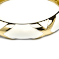 Miniatyrbillede 3 af 6: Armbånd - Yilub - 18 karat guld - Diameter 60 mm - Forkrommet finish - Til kvinder
