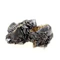 Miniatyrbillede 4 af 4: Sten og mineraler. Calcit + Sphalerit. 1595,0 øre. Elmwood Mine, Carthage, Tennessee, USA.