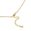 Miniatyrbillede 3 af 4: Collier Luxenter med brillant zirkonia i 18k guld - Alphabet A