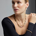 Miniatyrbillede 2 af 4: Collier Luxenter med multicolor 18k lakering - Cautar Flerfärgad