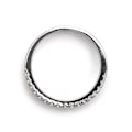 Miniatyrbillede 5 af 5: Ring - Luxenter - Dersa - Sterling sølv 925 - Sort emalje - Rhodiumbelagt svart 14