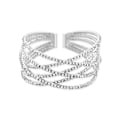 Miniatyrbild 1 av 5: Armband - Luxenter - Mobu - Rhodiumfinish - Zirkoniumoxid - Silverfärgad