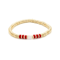 Miniatyrbillede 1 af 4: Armbånd - Luxenter - Sumuna - 18k guld - Koraller - 4,5 mm i bredde