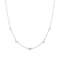Miniatyrbild 1 av 3: Halsband - Luxenter - Moham - Ródiumpläterad - Metalllegering - Zirkoniumoxid