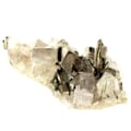 Miniatyrbillede 1 af 4: Sten og mineraler. Kvarts + Epidot. 1580,0 øre. Caetité, Bahia, Brasilien.