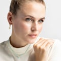 Miniatyrbillede 2 af 4: Collier - Athat - 18 Karat Guldpladeret Legering - One Size - Grøn - Amazonit Grön