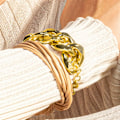 Miniatyrbillede 2 af 2: Armbånd - Luxenter - Dranem - Metallegering - 18 karat guld - 50 cm